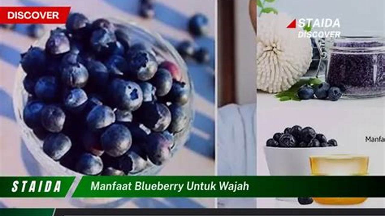 Manfaat Blueberry untuk Wajah yang Jarang Diketahui