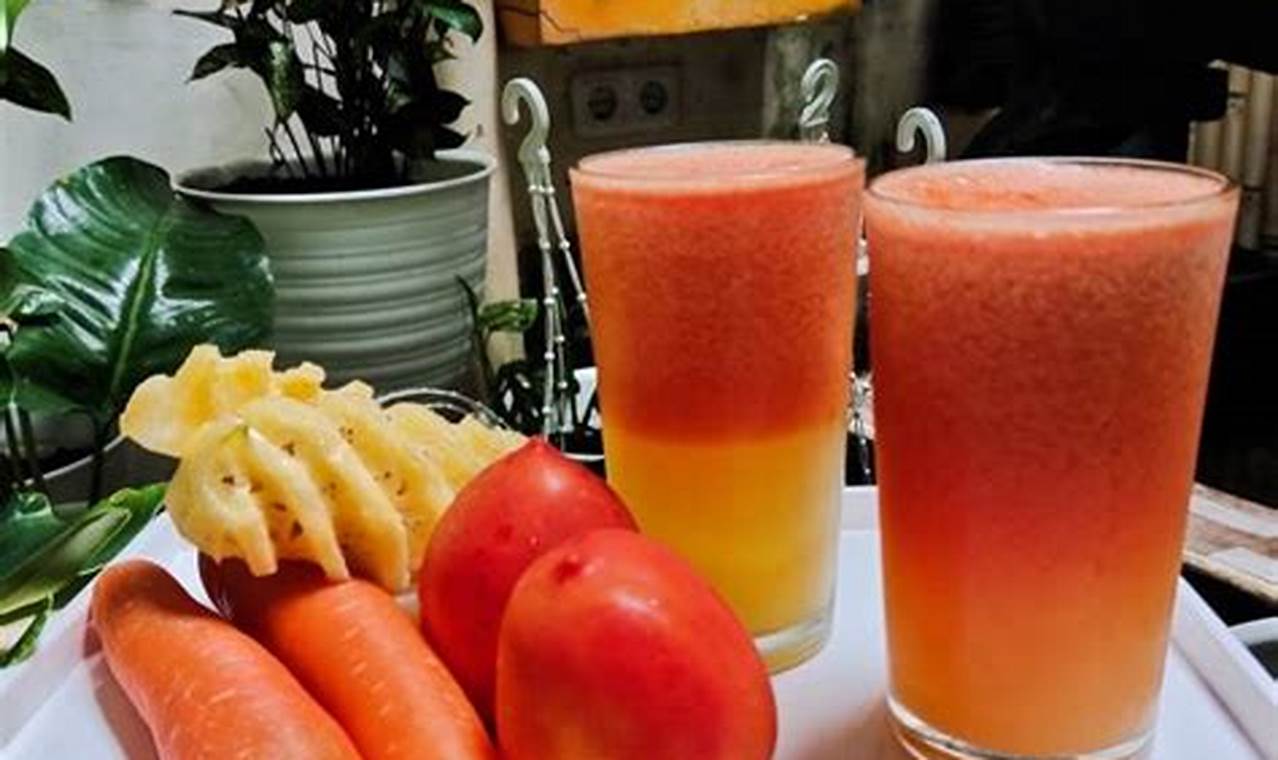 Temukan 9 Manfaat Jus Tomat dan Nanas Yang Jarang Diketahui