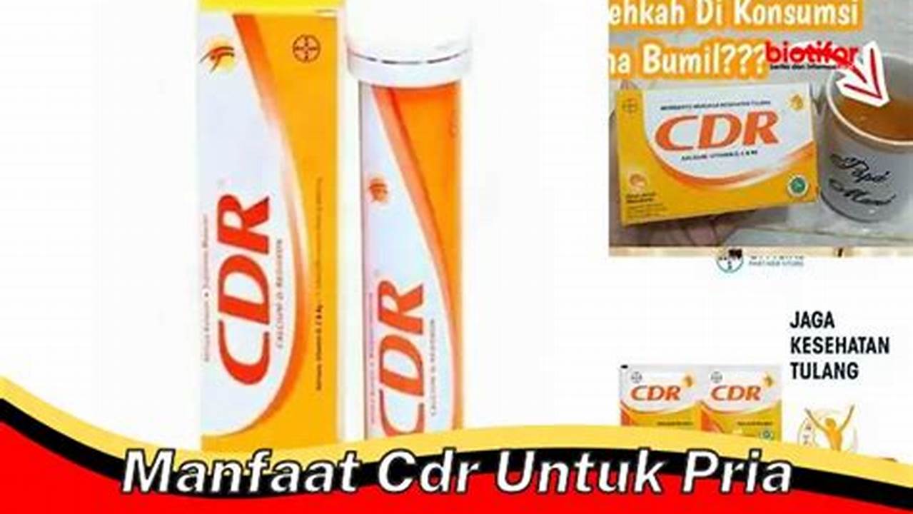 Temukan Manfaat CDR untuk Pria yang Jarang Diketahui