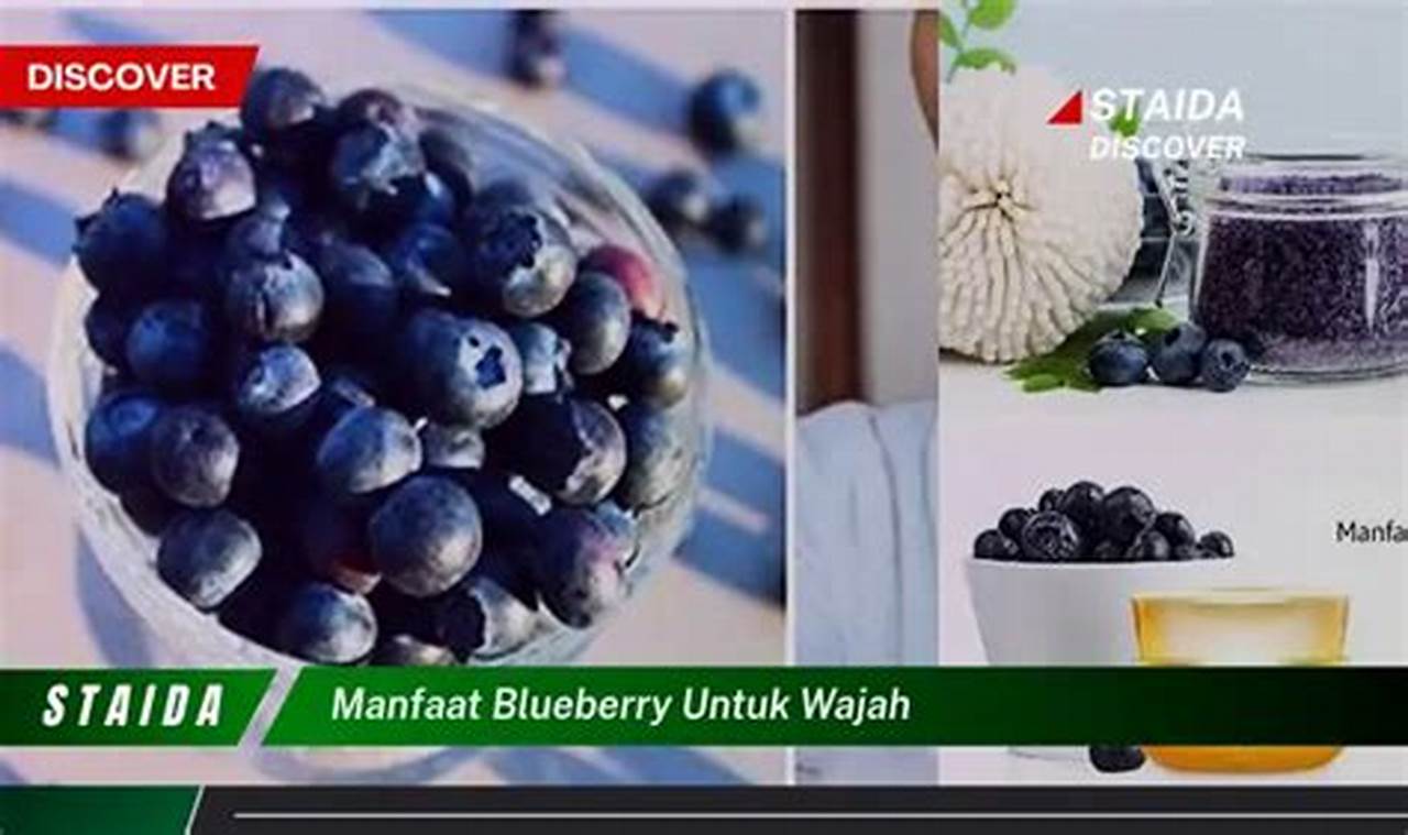 Manfaat Blueberry untuk Wajah yang Jarang Diketahui