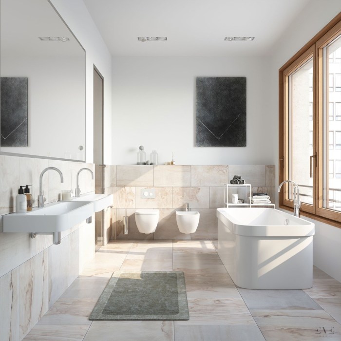 Bathroom minimalist minimalistic bagno sustainability trend luxurious biophilic gem shining family luxury greenery sleek interiors modernized insightful arscity maisonvalentina valentina