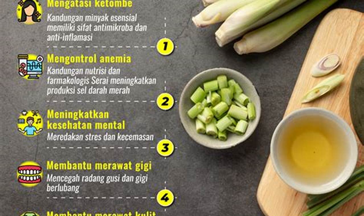 Temukan Manfaat Rebusan Serai dan Bawang Putih yang Jarang Diketahui