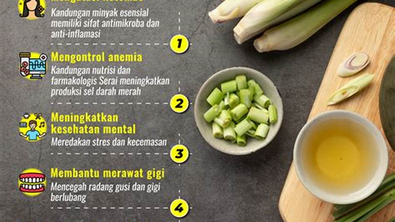 Temukan Manfaat Rebusan Serai dan Bawang Putih yang Jarang Diketahui